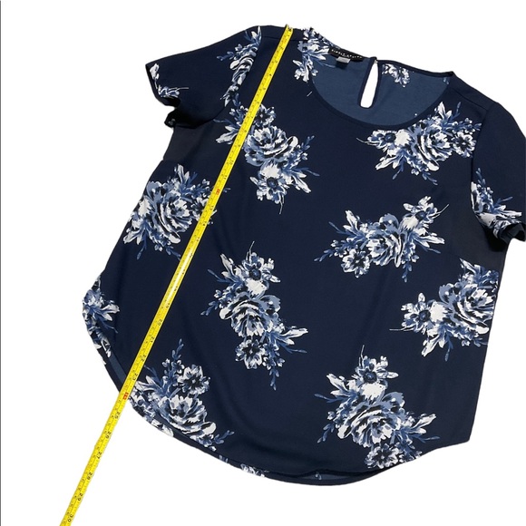 Cute Floral Blouse, short Sleeved, PL - Picture 2 of 3